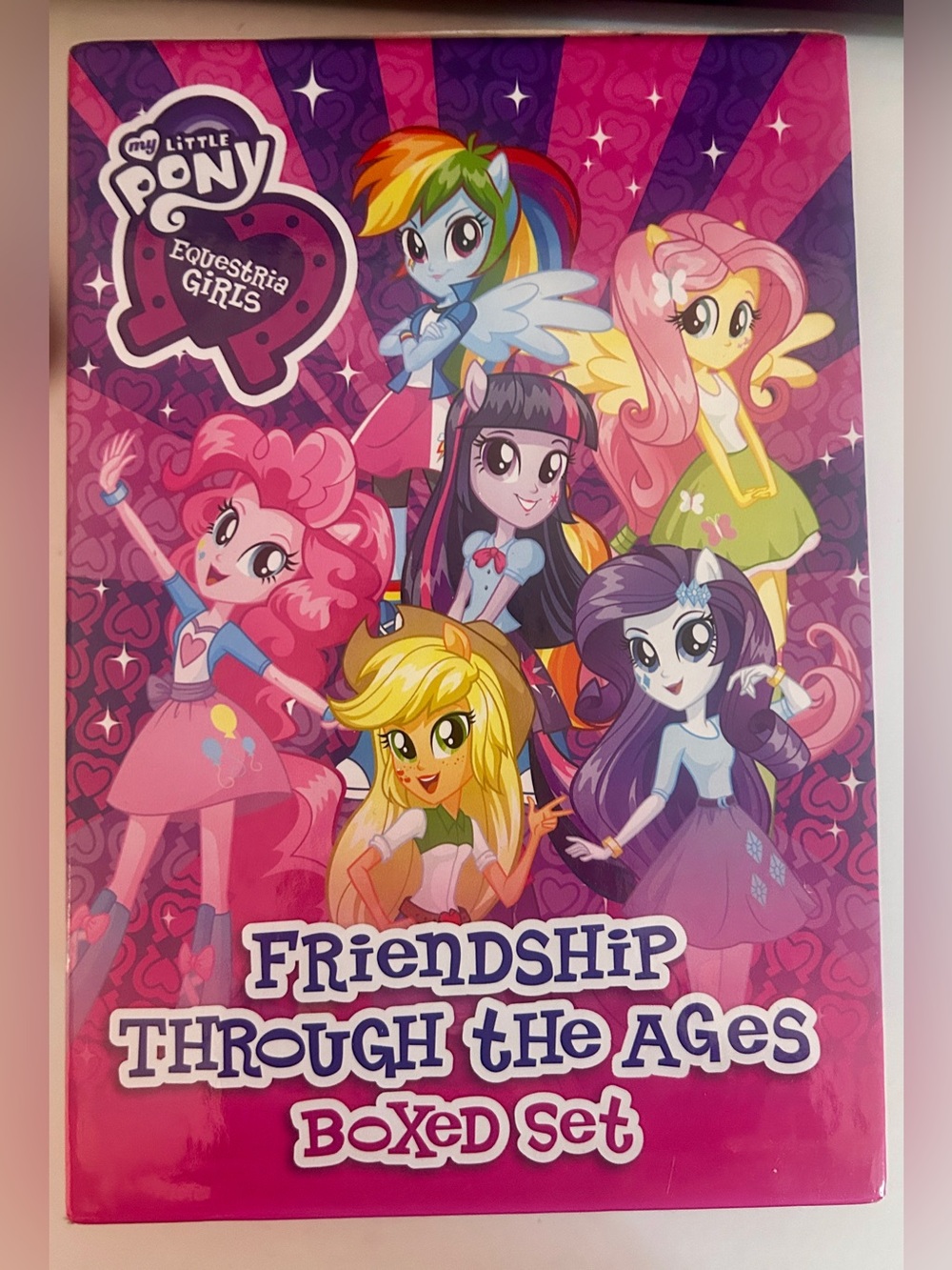 My Little Pony Equestria Girls: 4-Book Hardcover Box Set (Rare / Out of Print)